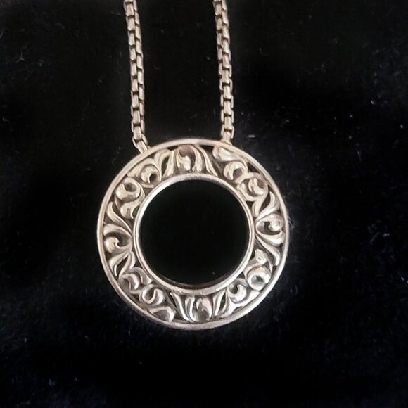 Charles Krypell I Love You Pendant and chain - Picture 1 of 4